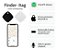 Smart Tag Localizador Gps Branco Compatível iPhone Apple - Imagem 7