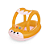 Bote Infantil Inflável Friendly Fox Bestway 94 x 66 cm com Cobertura - Imagem 1
