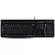 Teclado USB com fio preto Logitech K120 - Imagem 2
