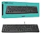 Teclado USB com fio preto Logitech K120 - Imagem 1