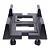Suporte Para Gabinete CPU Ajustável Com Rodinhas C3 Tech SC-20BK Preto - Imagem 3