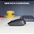 Mouse sem fio Logitech M170 - Preto e Cinza - Imagem 5