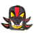 Mochila Shadow - Sonic the Hedgehog em Camurça - Imagem 1