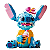 Stitch Disney - Modelo em Blocos de Montar - Imagem 1