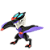 Figure Noivern - Pokémon Monster Collection Takara Tomy - Imagem 1