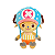 One Piece Tony Tony Chopper - Pelúcia - Imagem 1