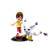 Kari e Tailmon - Diorama Digimon Adventures - Imagem 1