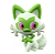 Figure Sprigatito Pokémon - Original Monster Collection Takara Tomy - Imagem 1