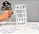 Jogo de Jenga Torre Inclinada – Estratégia e Equilíbrio - Imagem 10