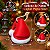 Enfeite de Natal Capuz Papai Noel - Imagem 1