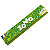 Seda Zomo Alfafa Verde Slim King Size - Livreto - Imagem 1