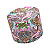 Dichavador Metal 4 Partes 50mm - Barbie Girl Stoner Edition - Imagem 2