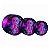 Dichavador Metal 4 Partes 50mm - Boneco VooDoo Neon - Edição Psicodélica - Imagem 2