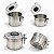 Pote Hermético Aço Inox 500ml com Termohigrometro Digital + Controle de Umidade - Cura Perfeita - Imagem 5