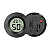 Termo-Hgrômetro Digital Redondo Para Pote Hermético - Umidade e Temperatura - Imagem 2