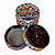 Dichavador de Metal 4 Partes 50mm - Slightly Stoopid Cheech & Chong - Imagem 3
