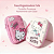 Case Hello Kitty - Rosa Xadrez Organizadora EVA Rígido com Alça - Imagem 3