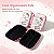 Case Hello Kitty - Rosa Xadrez Organizadora EVA Rígido com Alça - Imagem 2