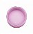 Cinzeiro de Silicone Redondo Rosa - 8cm Indestrutível - Imagem 1