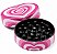 Dichavador de Metal Coração Rosa 40mm - 4 Partes com Peneira - Pocket - Imagem 3
