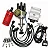 Kit Chevette 1.4 1.6 Ignição + Cabos De Vela + Bobina+ Velas - Imagem 1