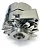 Alternador Opala 4cc 6cc C10 105a Cromado Extra Forte - Imagem 3