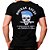 Camiseta Militar Preta Estampada Boinas Azuis - Imagem 2