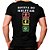 Camiseta Militar Preta Estampada Rotina do Militar Festa - Imagem 2