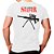 Camiseta Preta Militar Estampada Sniper - Imagem 4