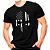 Camiseta Militar Estampada Caveira USA - Imagem 1