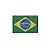 Bordado Termocolante Bandeira do Brasil - Imagem 1