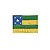 Patch Bordado Bandeira Sergipe com Fecho de Contato - Imagem 1