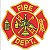 Patch Bordado Fire Dept. com Fecho de Contato - Imagem 1