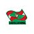 Patch Bordado Bandeira Santa Catarina Com Fecho de Contato - Imagem 1