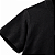 Camiseta Lisa Masculina em Algodão Preta - Imagem 2