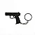 Chaveiro Pistola USP Compact .45 Bélica em Zamac Colecionável - Imagem 1