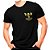 Camiseta Militar Preta Estampada Airborne Commandos - Imagem 1