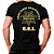 Camiseta Militar Preta Estampada C.S.I - Imagem 2