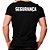 Camiseta Preta Militar Estampada Segurança - Imagem 2