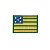 Bordado Termocolante Bandeira Goiás - Imagem 1