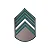 Divisa Bordada 1° Sargento Bege - Imagem 1
