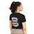 Camiseta Feminina Militar Baby Look Estampada Estado Civil Casada - Imagem 4