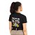 Camiseta Feminina Militar Baby Look Estampada Tropa de Elite - Imagem 4