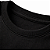 Camiseta Lisa Masculina em Algodão Preta - Imagem 3