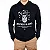 Camiseta Manga Longa com Capuz Estampada Brothers In Armas - Imagem 1