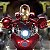 Action Figure Iron Man Mark III 36 Cm Com LED - Marvel - Imagem 5