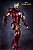 Action Figure Iron Man Mark III Com LED - Marvel - Imagem 5