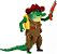 Action Figure Leatherhead TMNT Mutant Mayhem - Original Playmates - Imagem 2