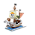 Barco Going Merry One Piece - Mini Blocos de Montar - Imagem 1