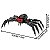 Blocos de Montar Black Spider 20cm - MOC - Imagem 5